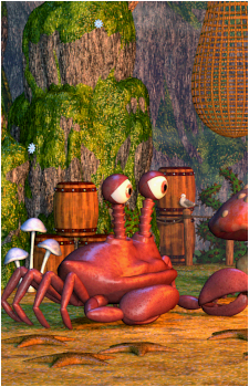 Campfire Crab