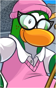Aunt Arctic from Club Penguin