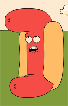 Hot Dog Person