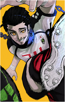 Image source: Volume 40 cover Haneru Shindo