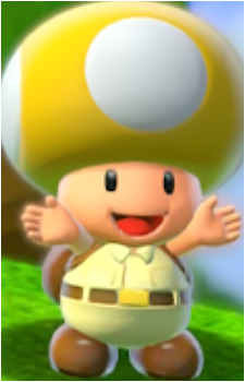 Yellow Toad {SMG}