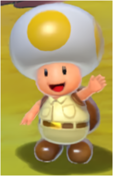 Yellow Toad {SMG}