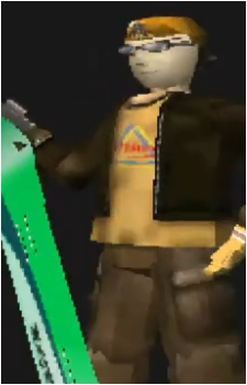 Male Snowboarder