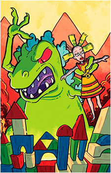 Reptar from Rugrats
