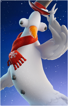 Flakey the Snowbird