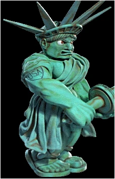 Lady Liberty's image
