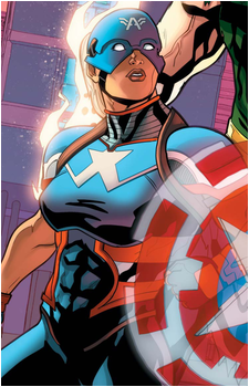 Captain America (Roberta Mendez)