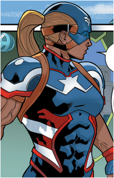 Captain America (Roberta Mendez)