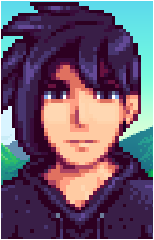 Sebastian from Stardew Valley