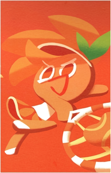 Orange Cookie