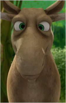 Cross Eyed Moose