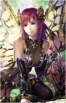 Bewitching Officer, Lady Butterfly