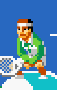 Mountennis Player