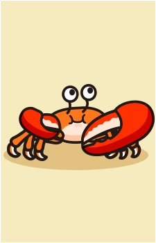 Snack-Stashing Crab's image