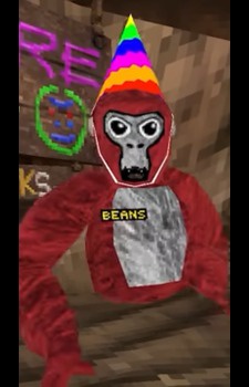 Image source: Frank and Beans: The Masked Monke Beans {GT}