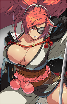 Baiken from Guilty Gear