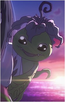 Image source: Anime ScreenShot from Digimon BeatBreak Ending 3 Credits | TVアニメ「DIGIMON BEATBREAK」ノンクレジットエンディングムービー③/YENA「ミラミラ」 Alraumon