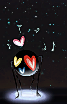 Fragment of the Universe's image