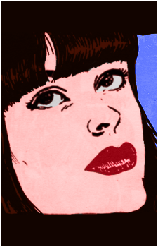 Image source: Screenshot from video comic book included with the Teen Apocalypse Trilogy's Criterion release (fancolor by me) Amy Blue