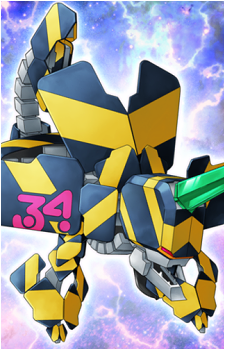Numbers 34: Computer Beast Tera-Byte's image