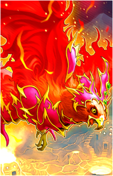 Soaring Eagle Above the Searing Land's image