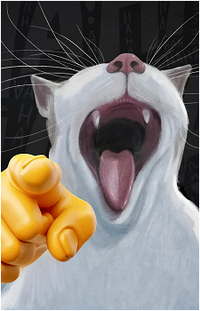 Point and Laugh Cat's image