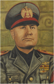 Benito Mussolini's image