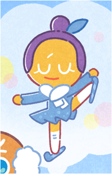 Skating Queen Cookie