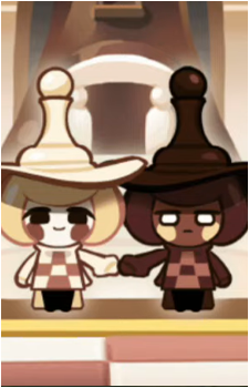 Chess Choco Cookie