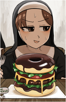 Hungry Nun
