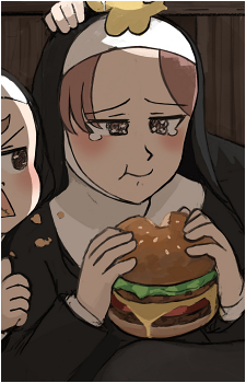 Hungry Nun