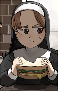 Hungry Nun