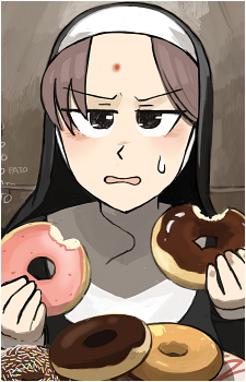Hungry Nun