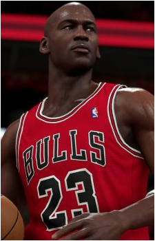 Michael Jordan's image