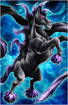 Long-Tailed Black Horse's image