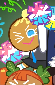 Cheerleader Cookie