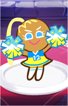 Cheerleader Cookie