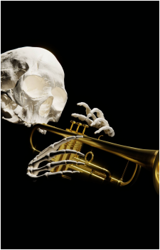 Skull Trumpet
