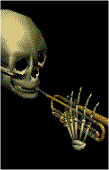 Skull Trumpet