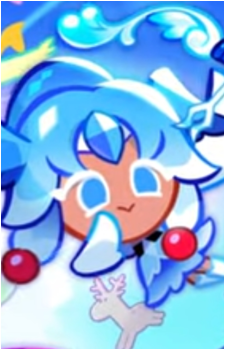 Blue Slushy Cookie