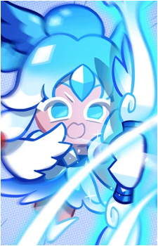 Blue Slushy Cookie