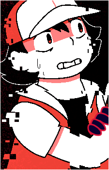 Glitchy Red