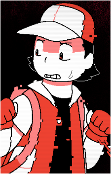 Glitchy Red