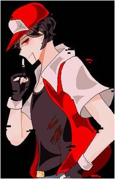 Glitchy Red