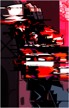 Glitchy Red