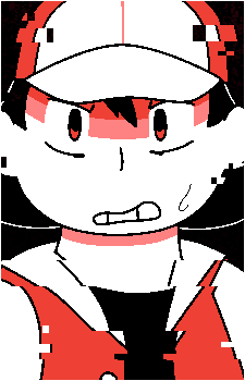 Glitchy Red