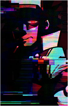 Glitchy Red