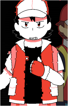 Glitchy Red