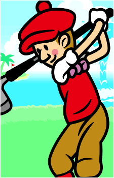 Golfer's image