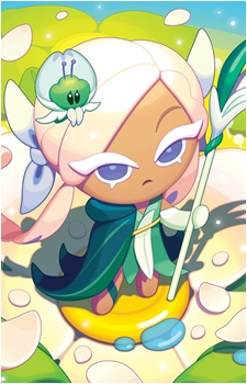 Blue Lily Cookie